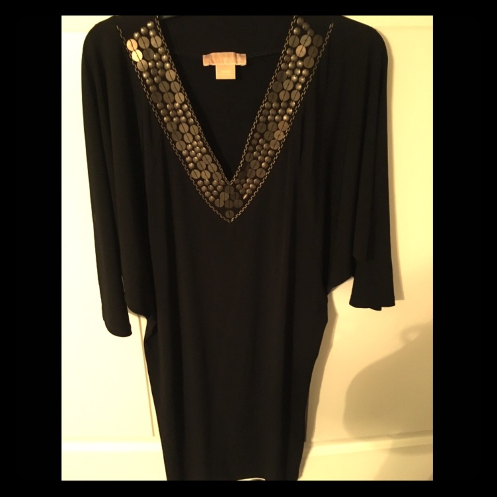 Michael Kors Dolman Sleeve Jersey Dress